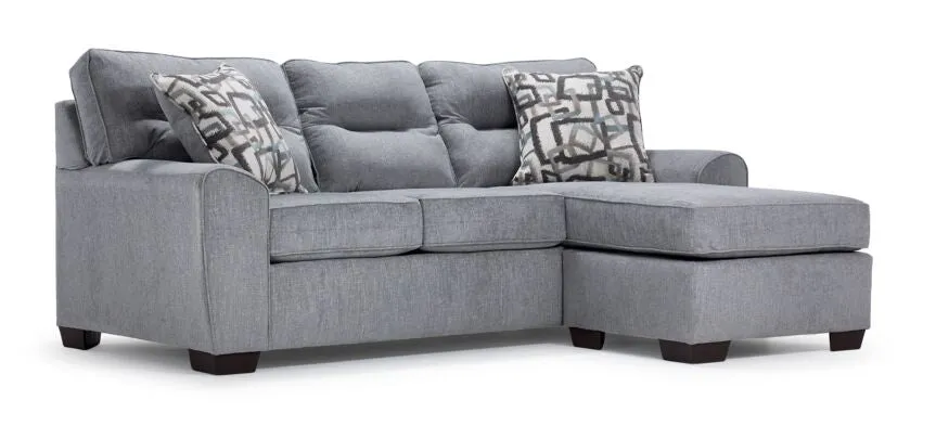 Renzo Chaise Sofa - Marble