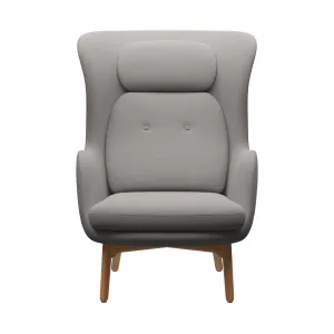 Ro Lounge Chair with Wood Legs
