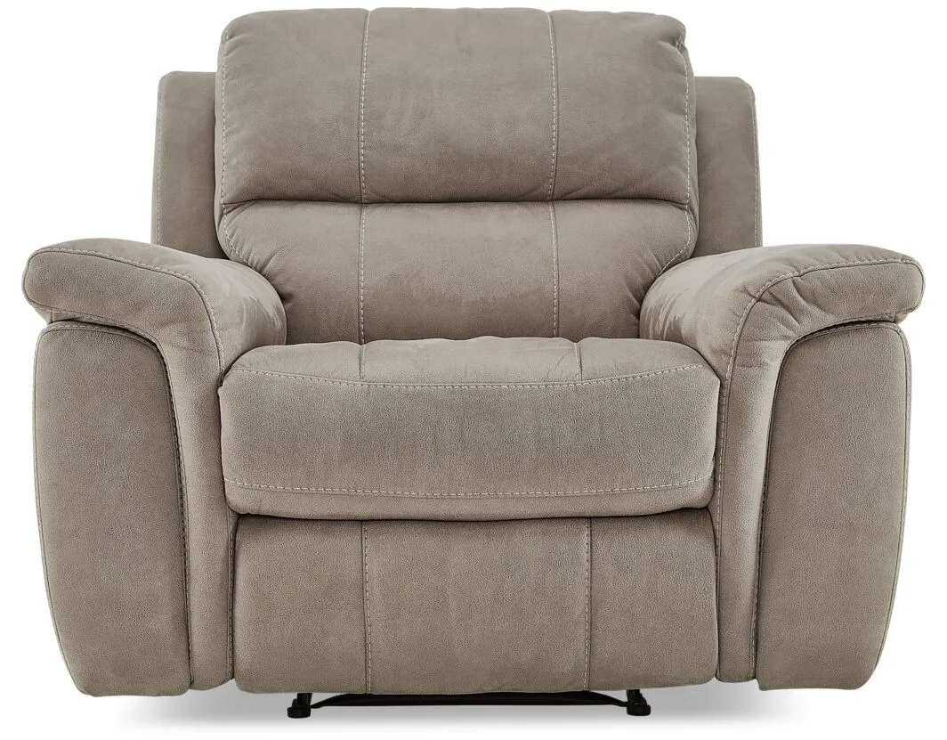 Roarke Recliner - Silver Grey