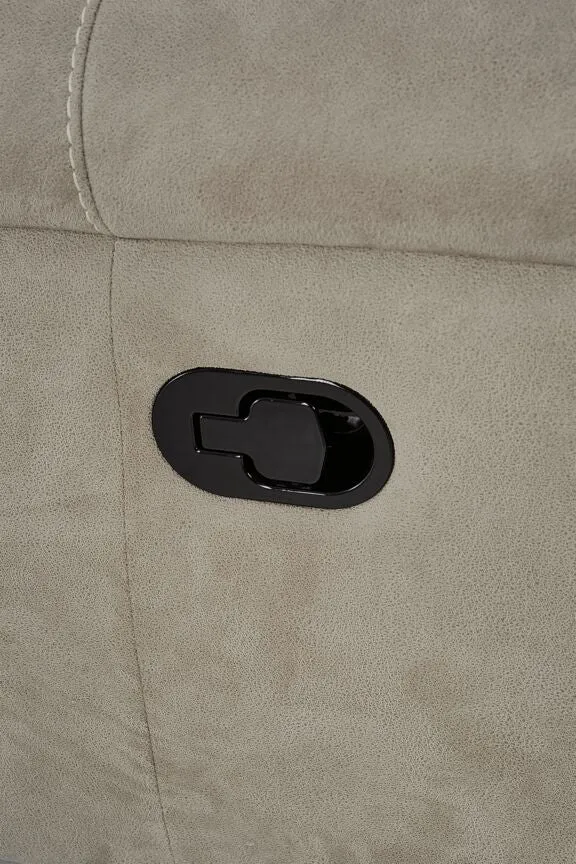Roarke Recliner - Silver Grey