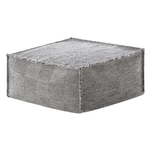 Sail Space Square Pouf