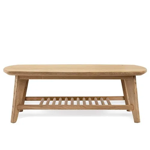 Salters Oak Coffee Table With Storage Funky Chunky