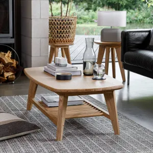 Salters Oak Coffee Table With Storage Funky Chunky