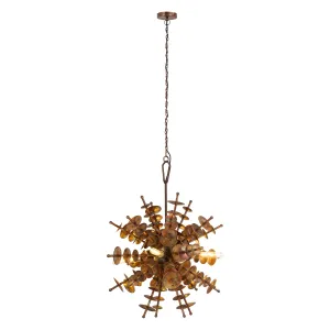 Sigma 28" Wide 4-Light Pendant