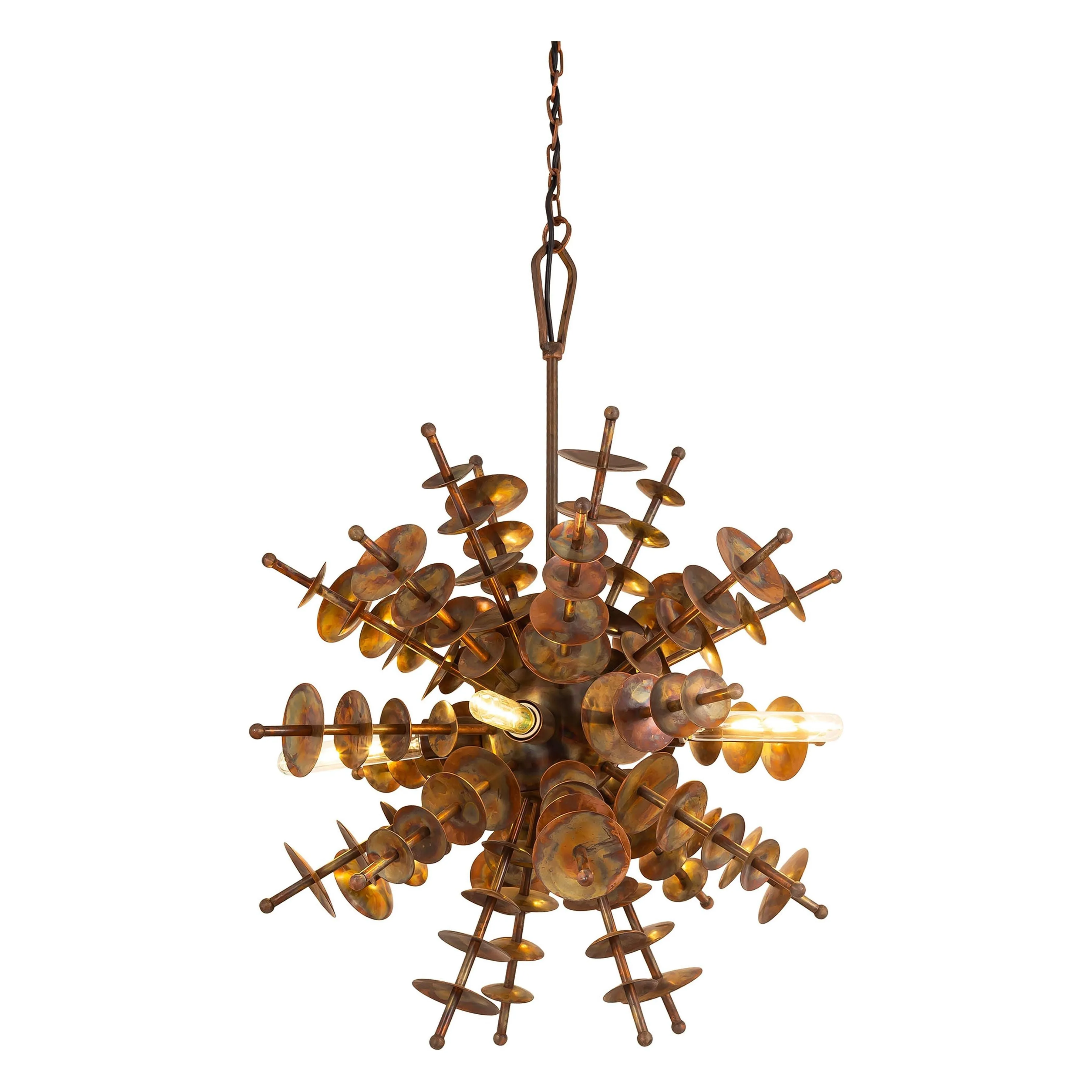 Sigma 28" Wide 4-Light Pendant
