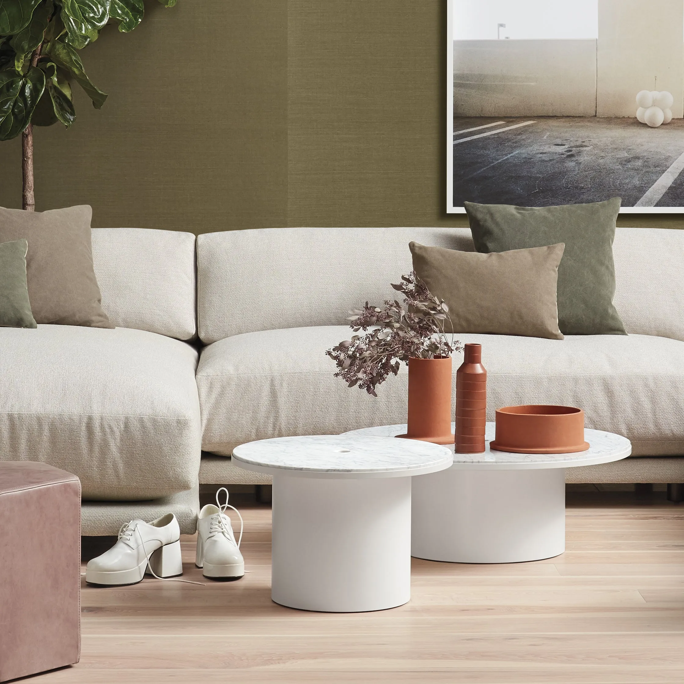 Signal Square Pillow