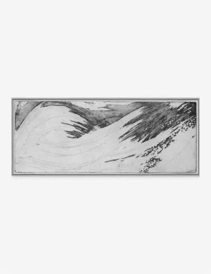 Silver Waves Wall Art by Kira Appelhans Lulu and Georgia