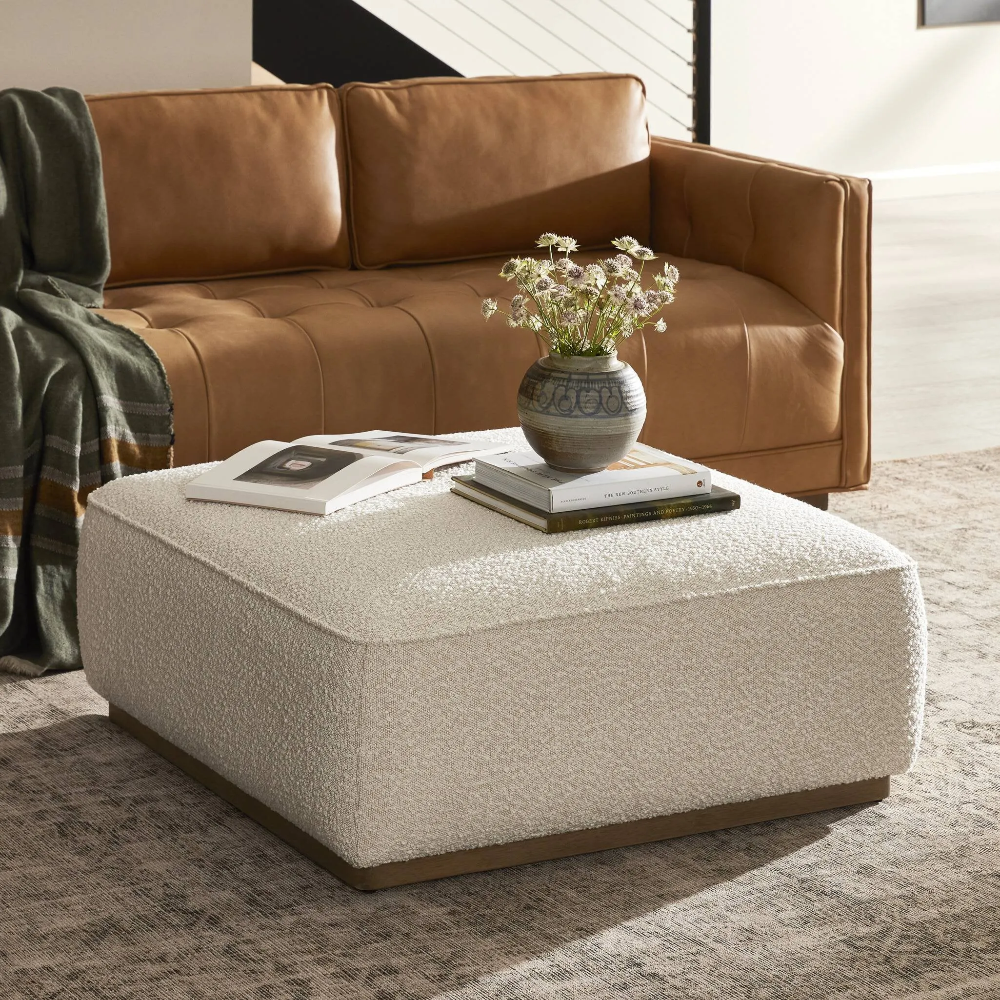 Sinclair Square Ottoman