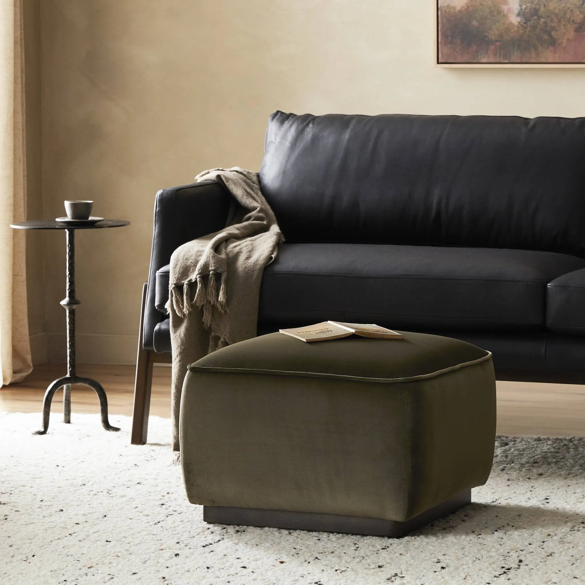 Sinclair Square Ottoman