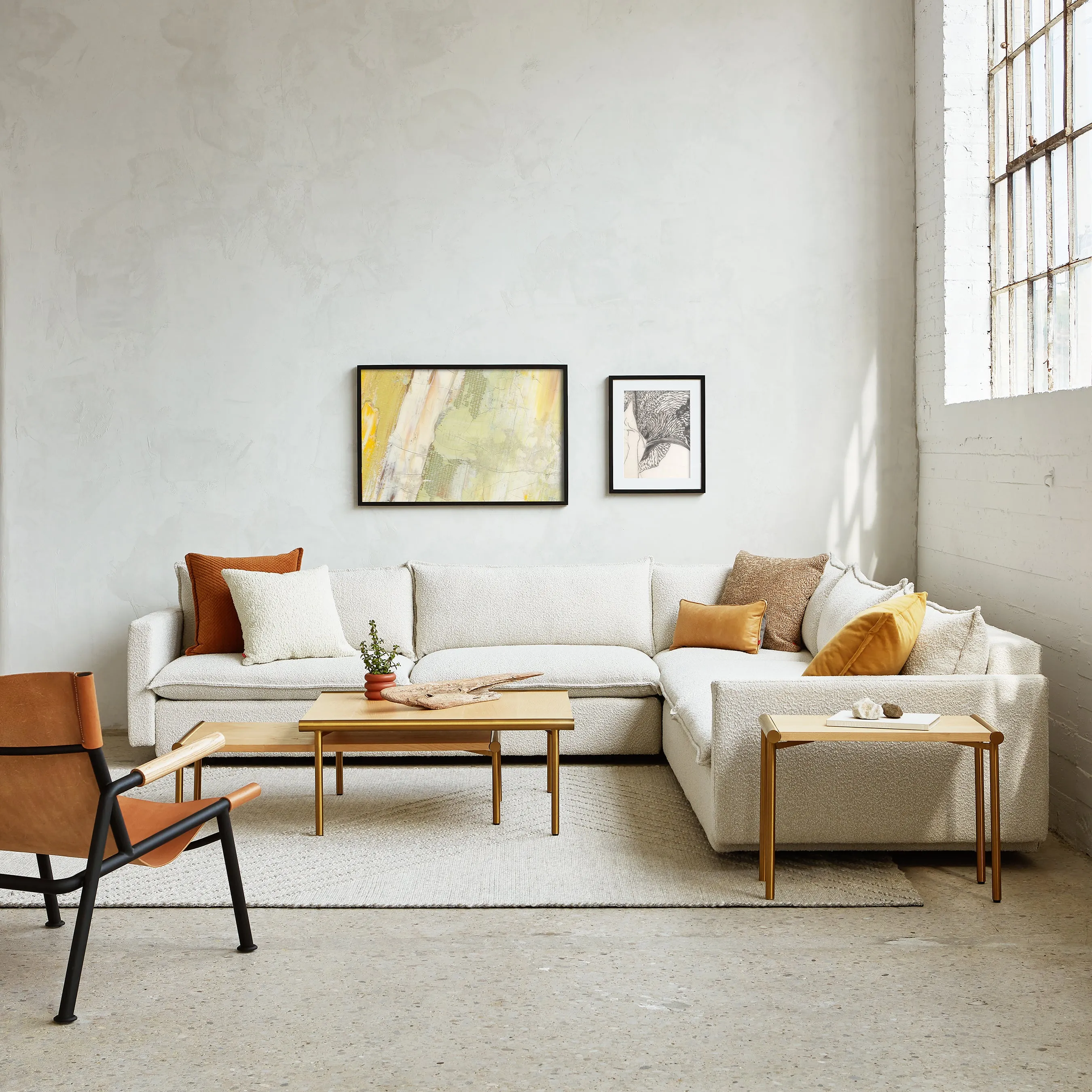 Sola Bi-Sectional Sofa