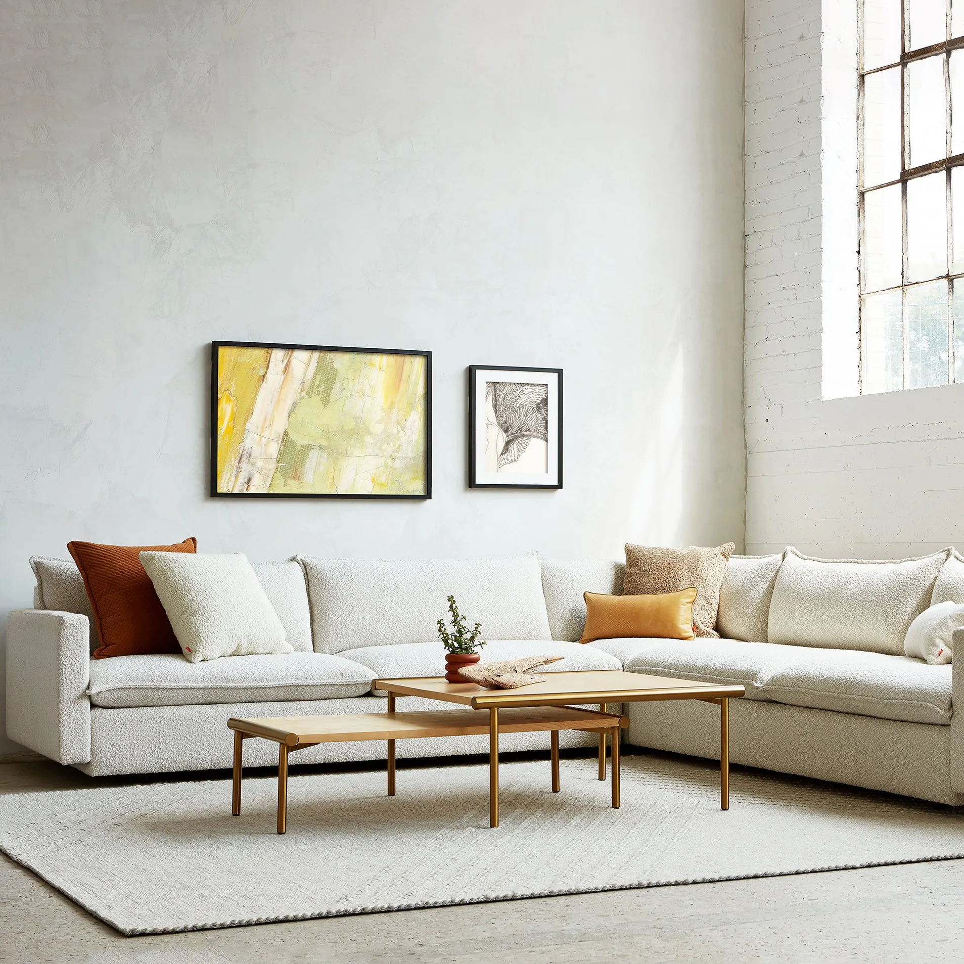 Sola Bi-Sectional Sofa
