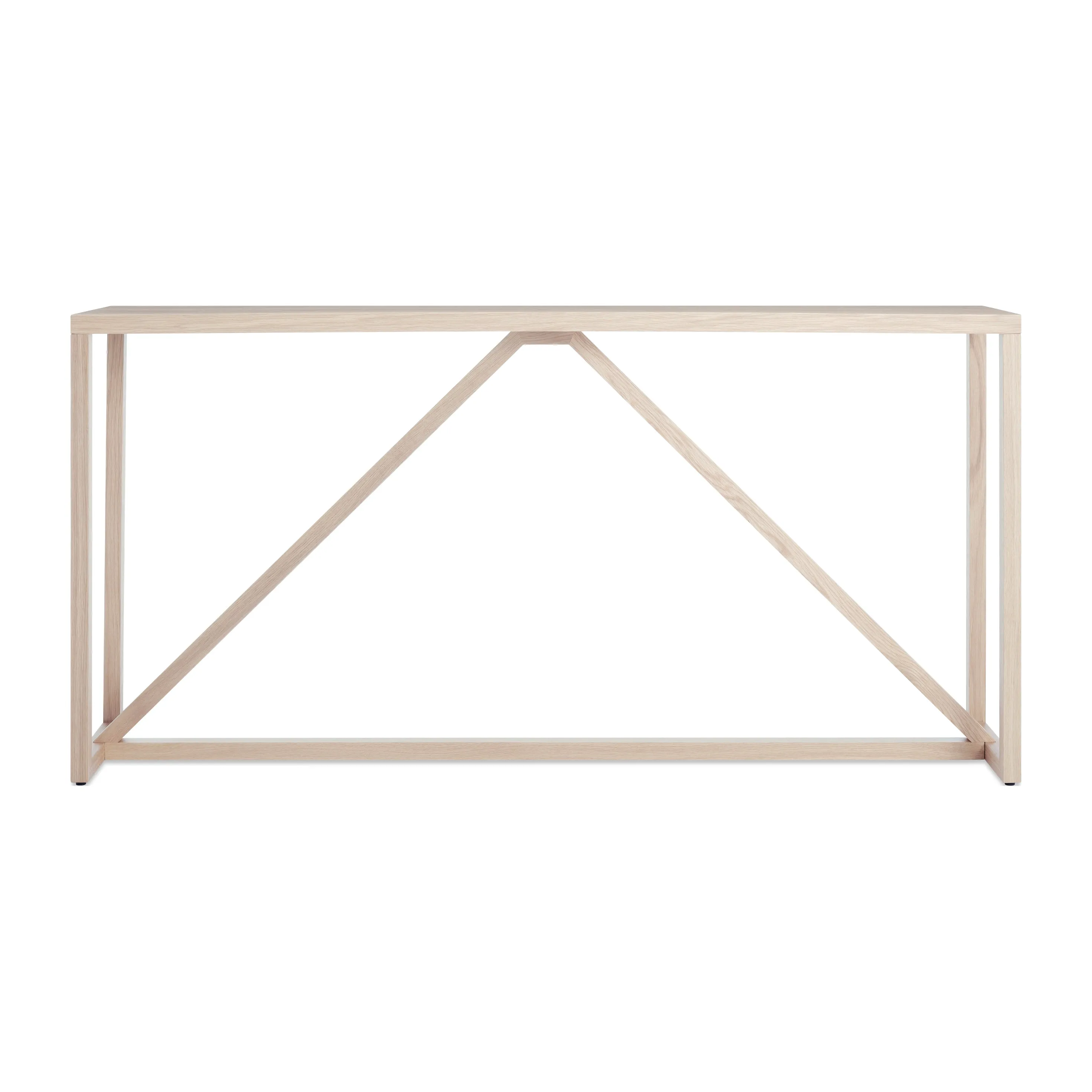 Strut Wood Console Table