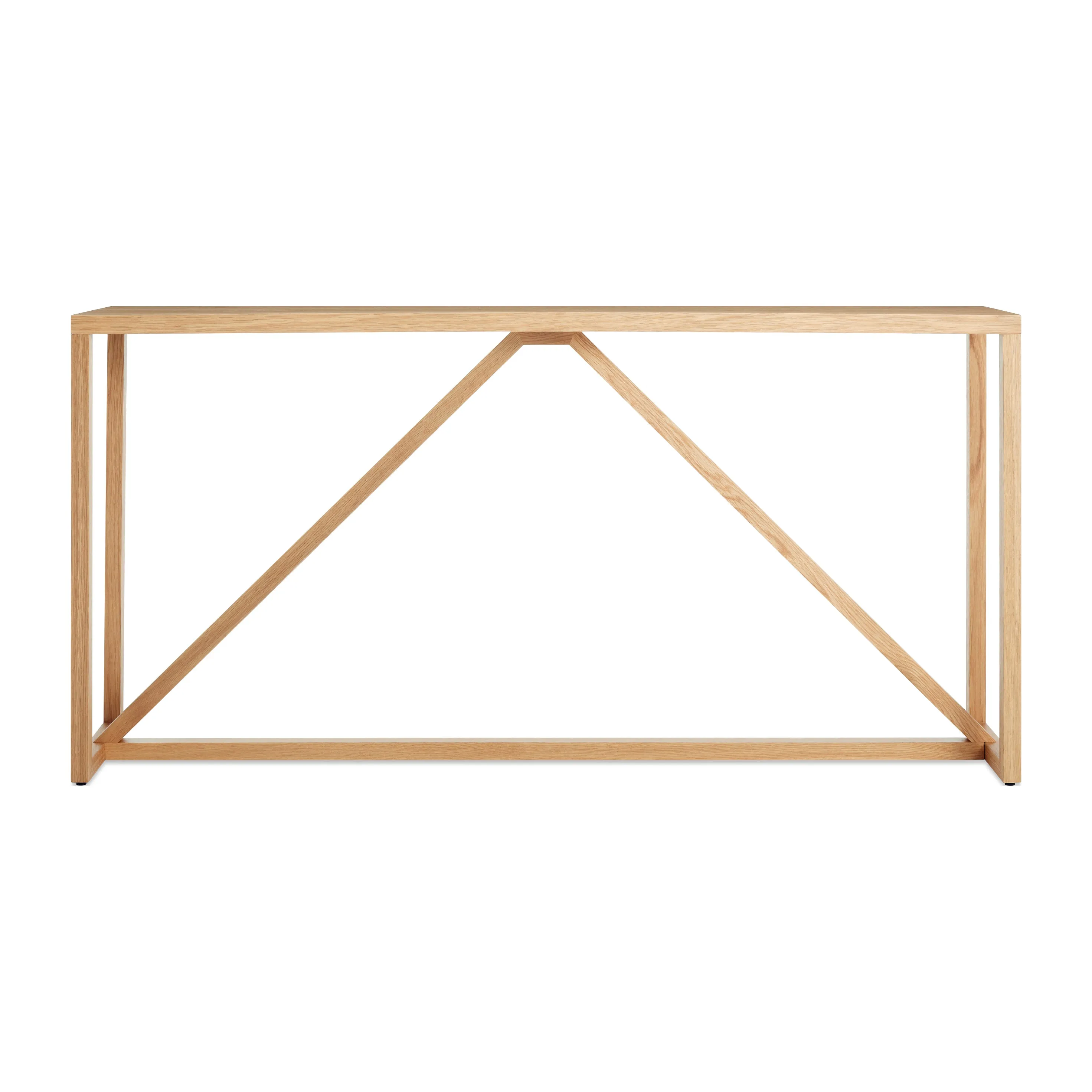 Strut Wood Console Table