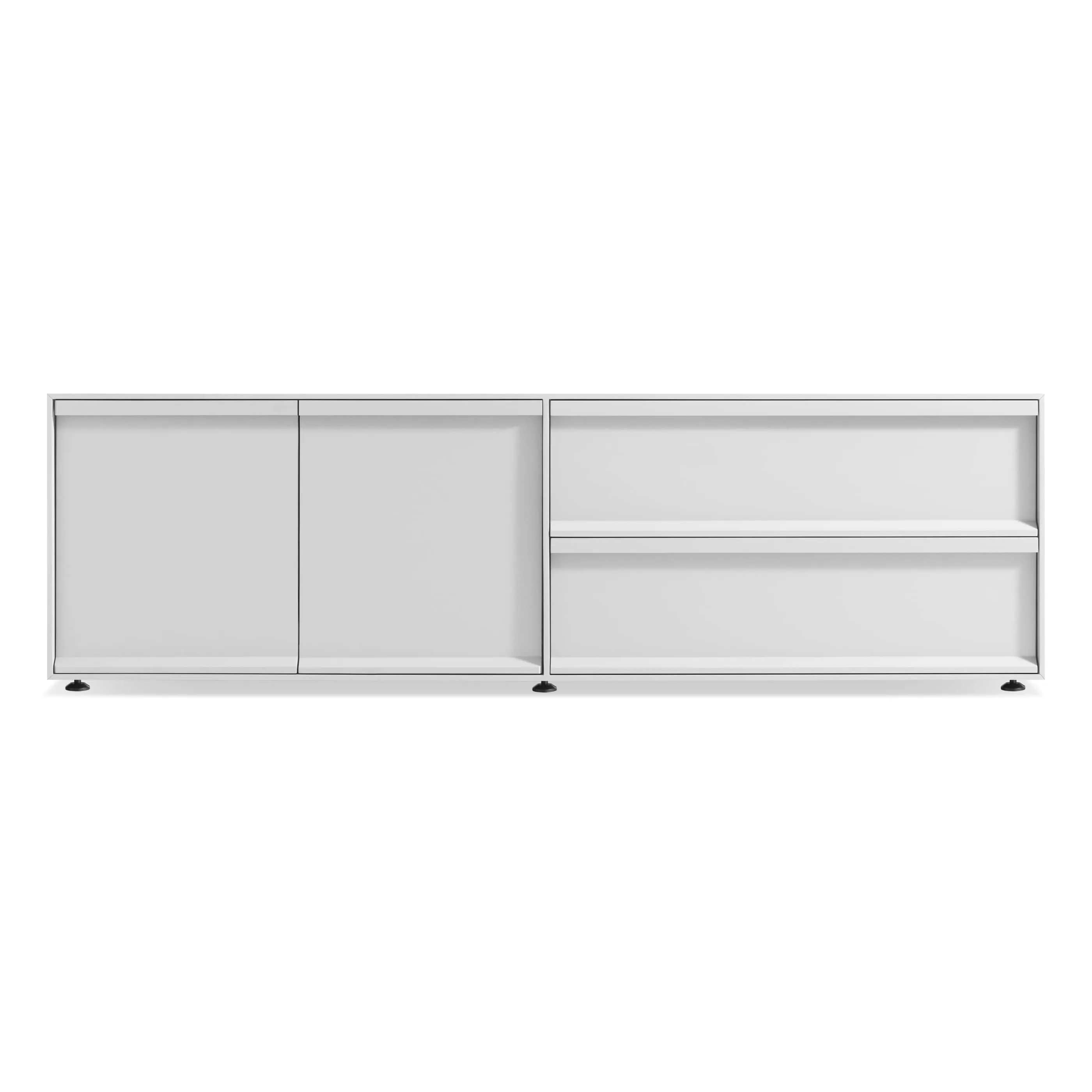Superchoice 2-Door with 2-Drawer Console