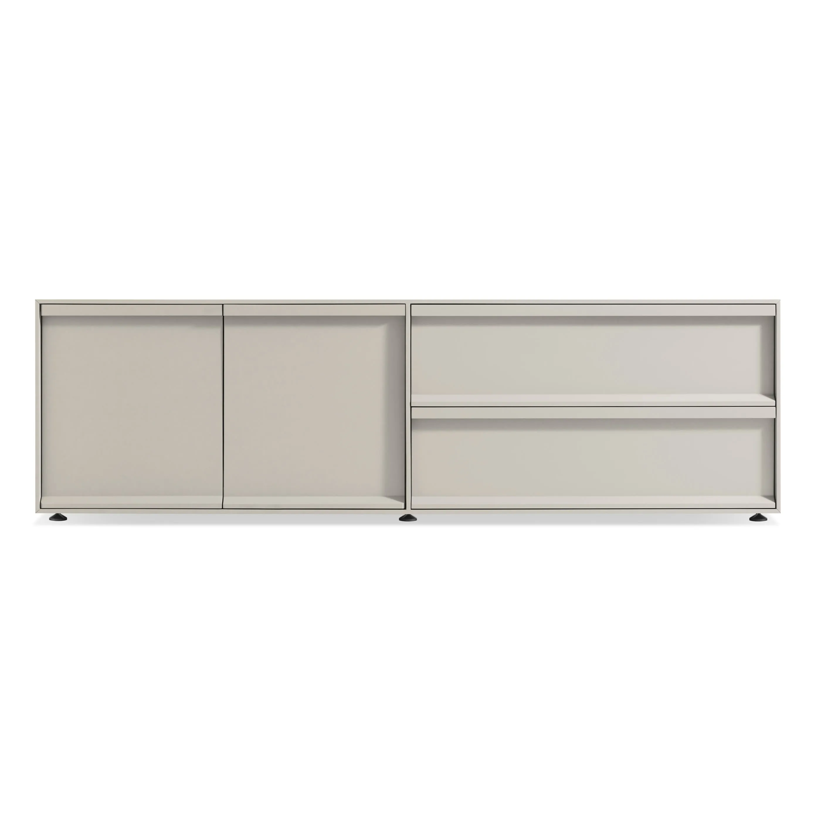 Superchoice 2-Door with 2-Drawer Console