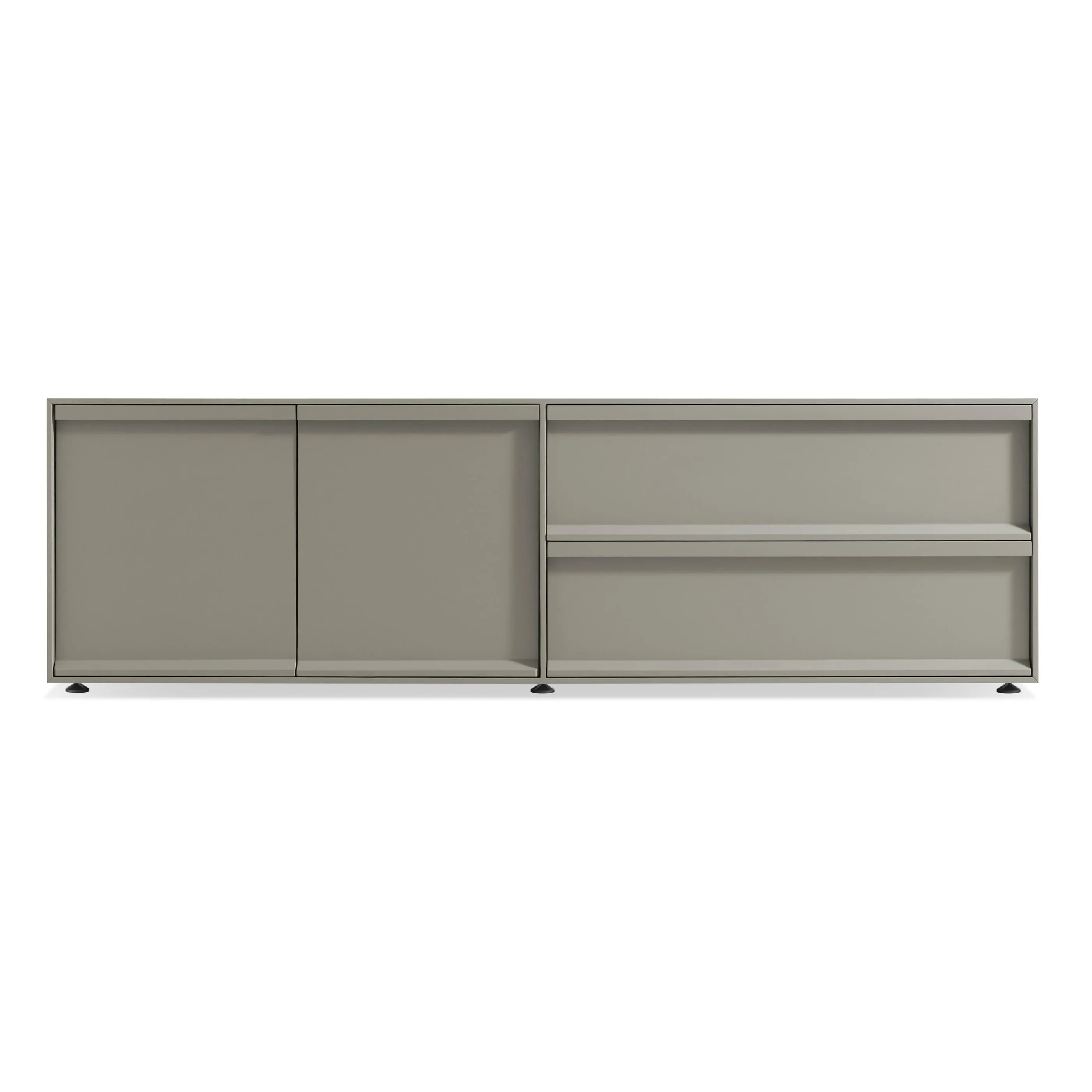 Superchoice 2-Door with 2-Drawer Console