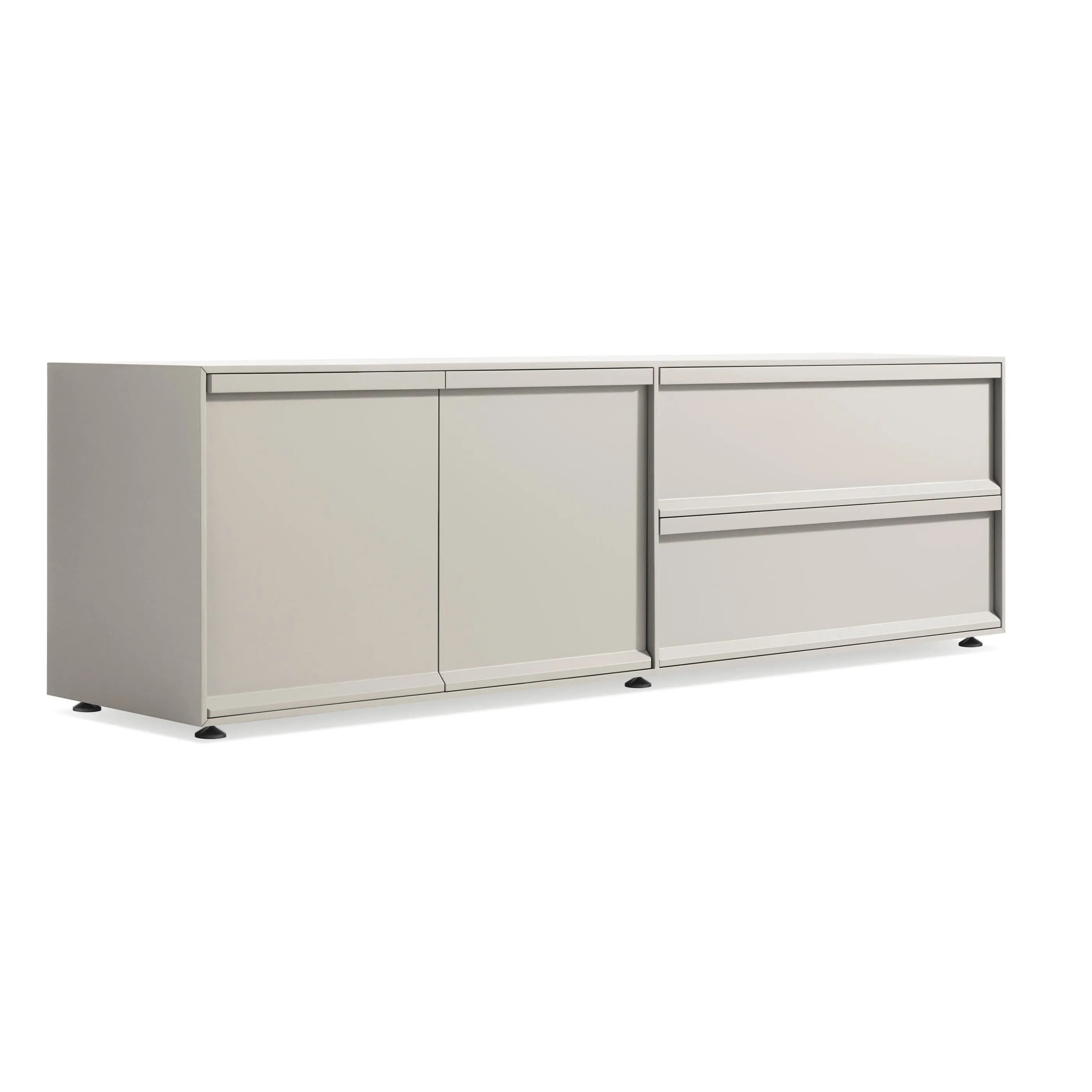 Superchoice 2-Door with 2-Drawer Console
