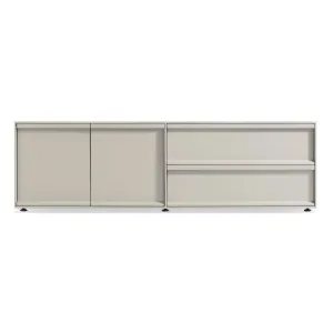 Superchoice 2-Door with 2-Drawer Console