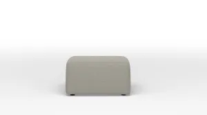 Tami Square Ottoman - Stucco Beige