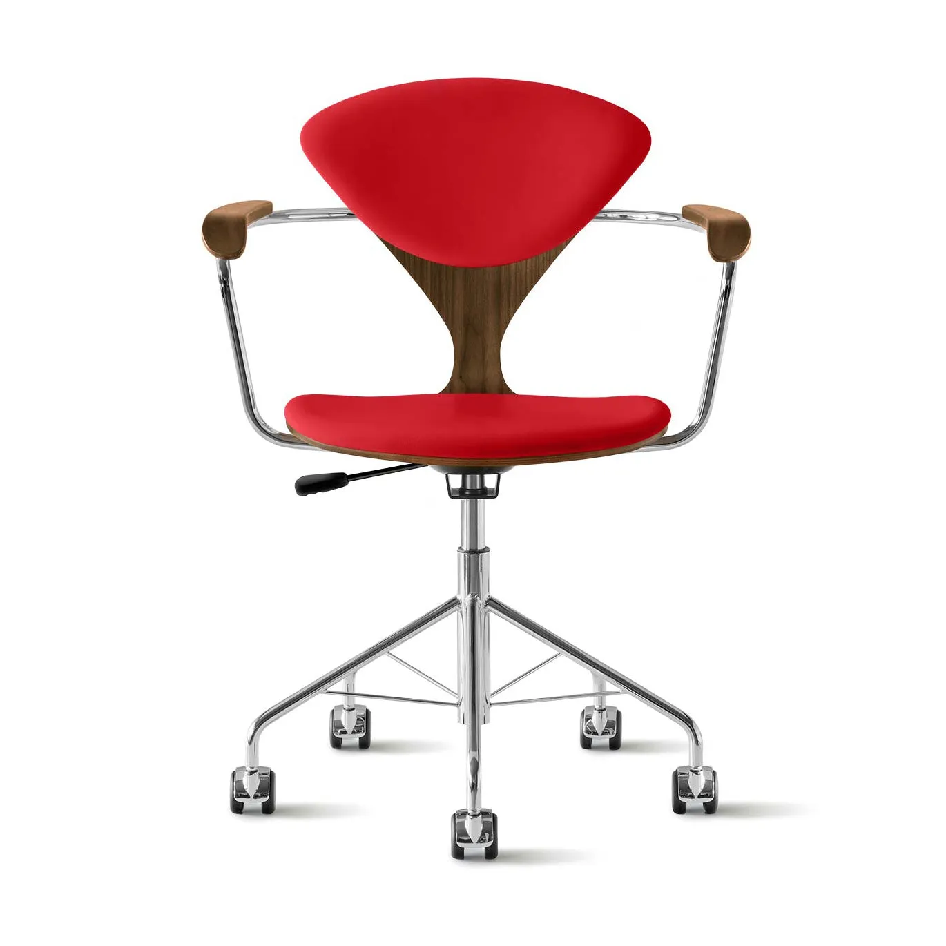 Task Office Chair with Arms - Upholstered Seat and Back