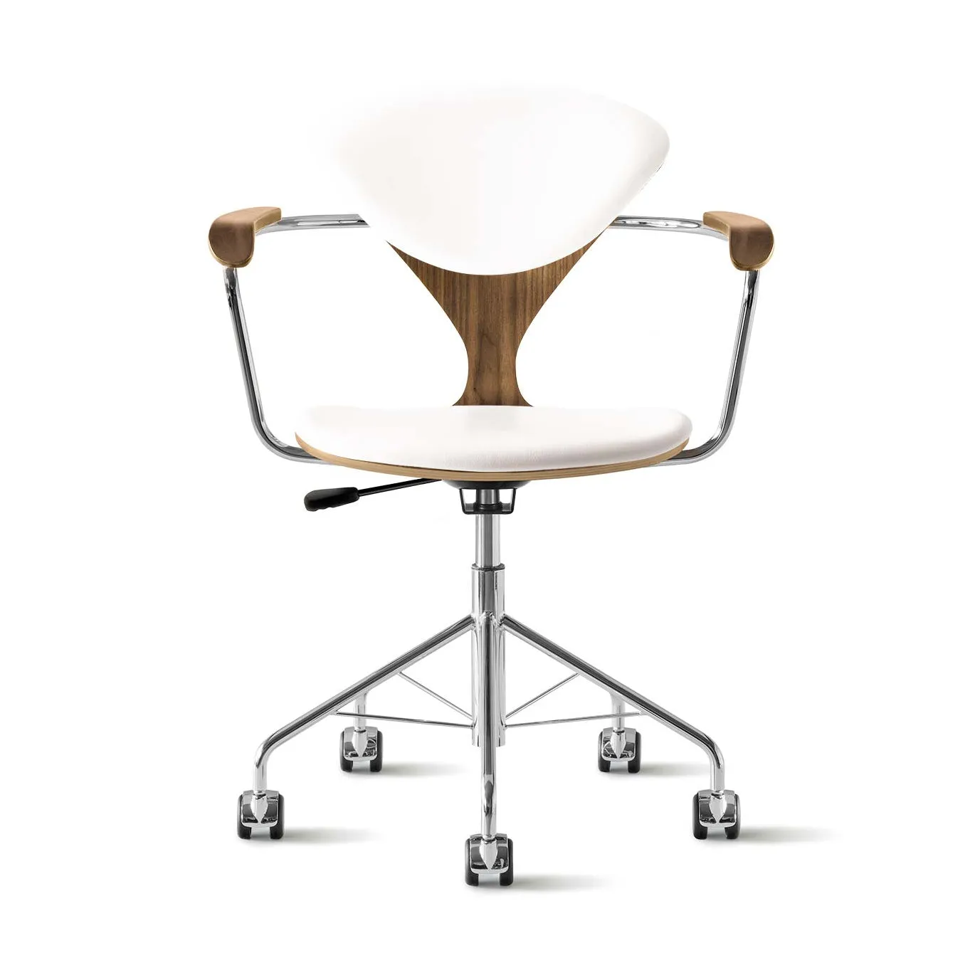 Task Office Chair with Arms - Upholstered Seat and Back