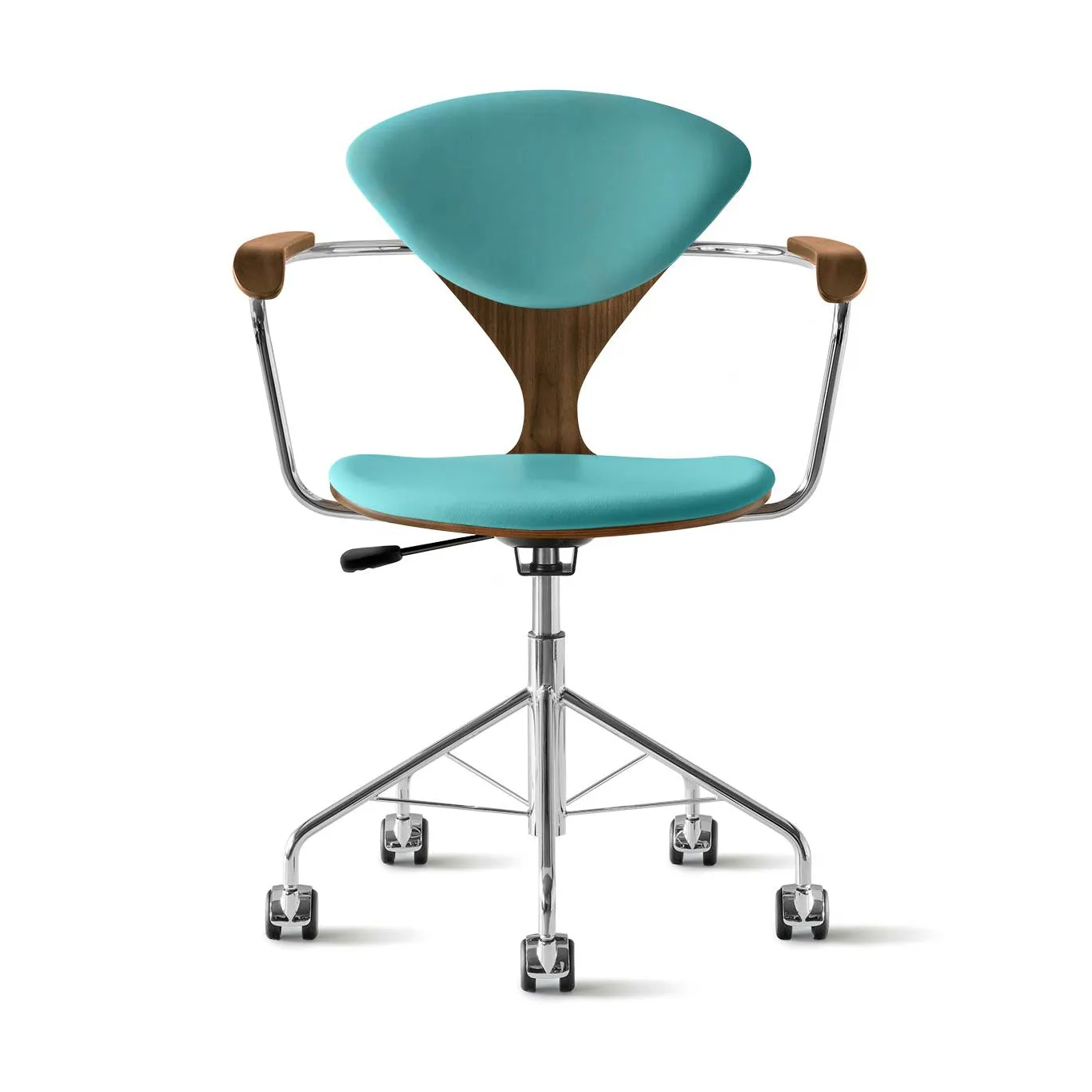 Task Office Chair with Arms - Upholstered Seat and Back