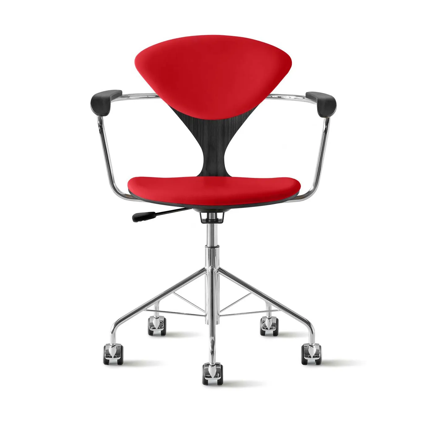 Task Office Chair with Arms - Upholstered Seat and Back