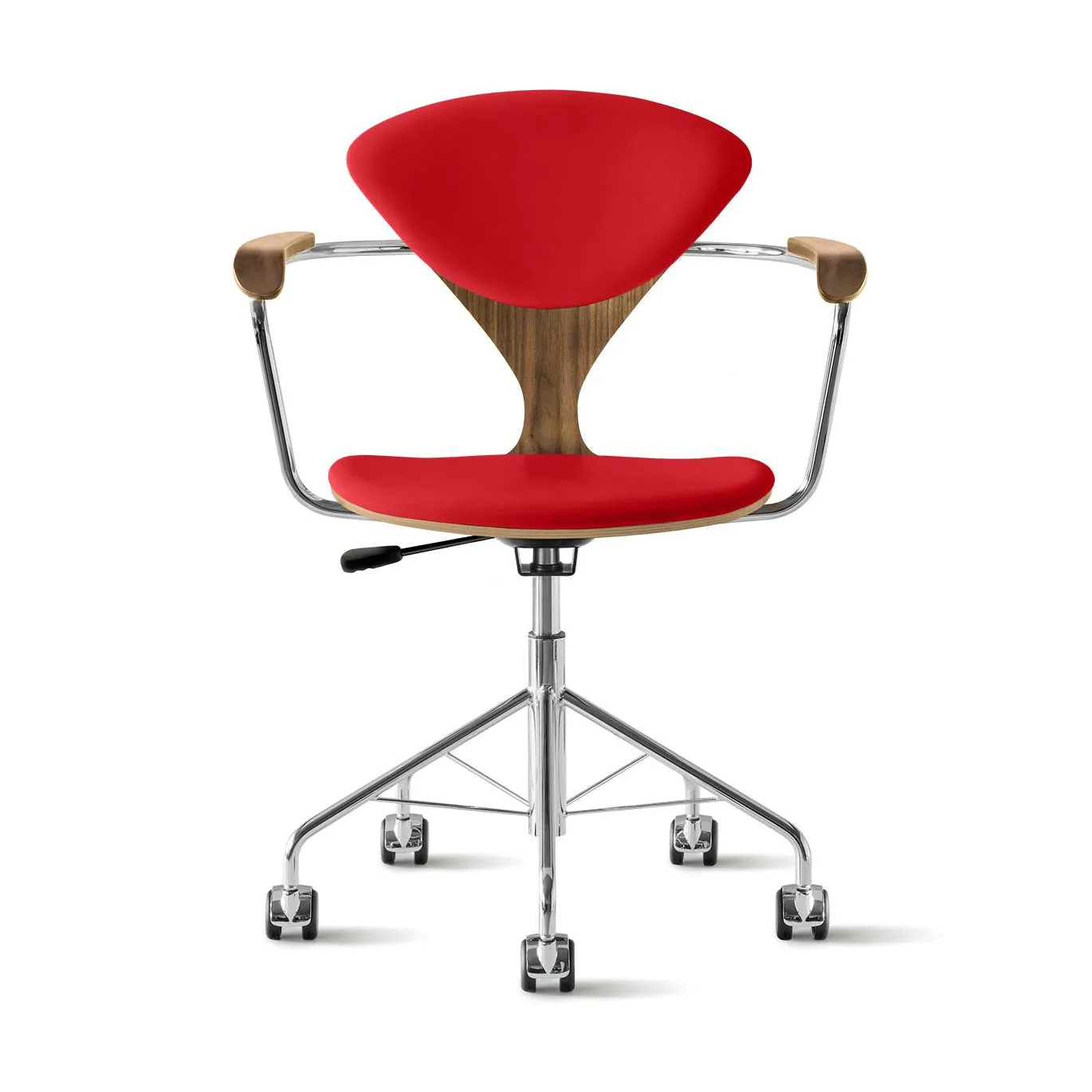 Task Office Chair with Arms - Upholstered Seat and Back