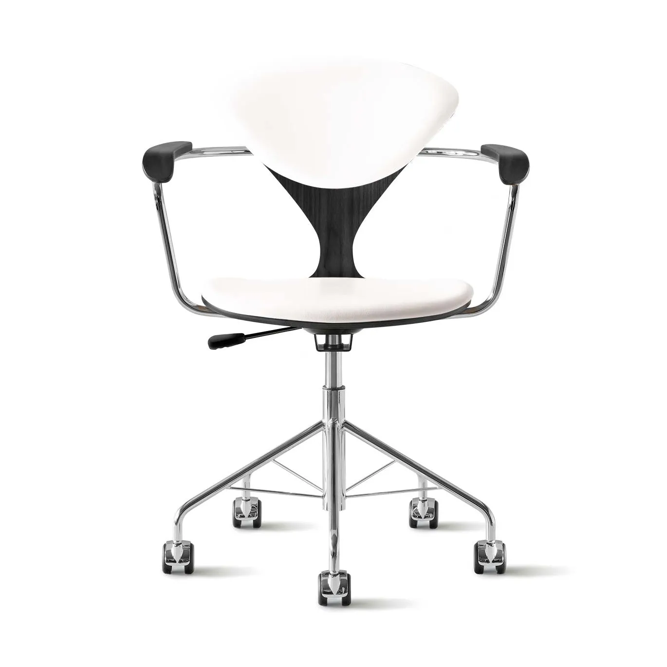 Task Office Chair with Arms - Upholstered Seat and Back