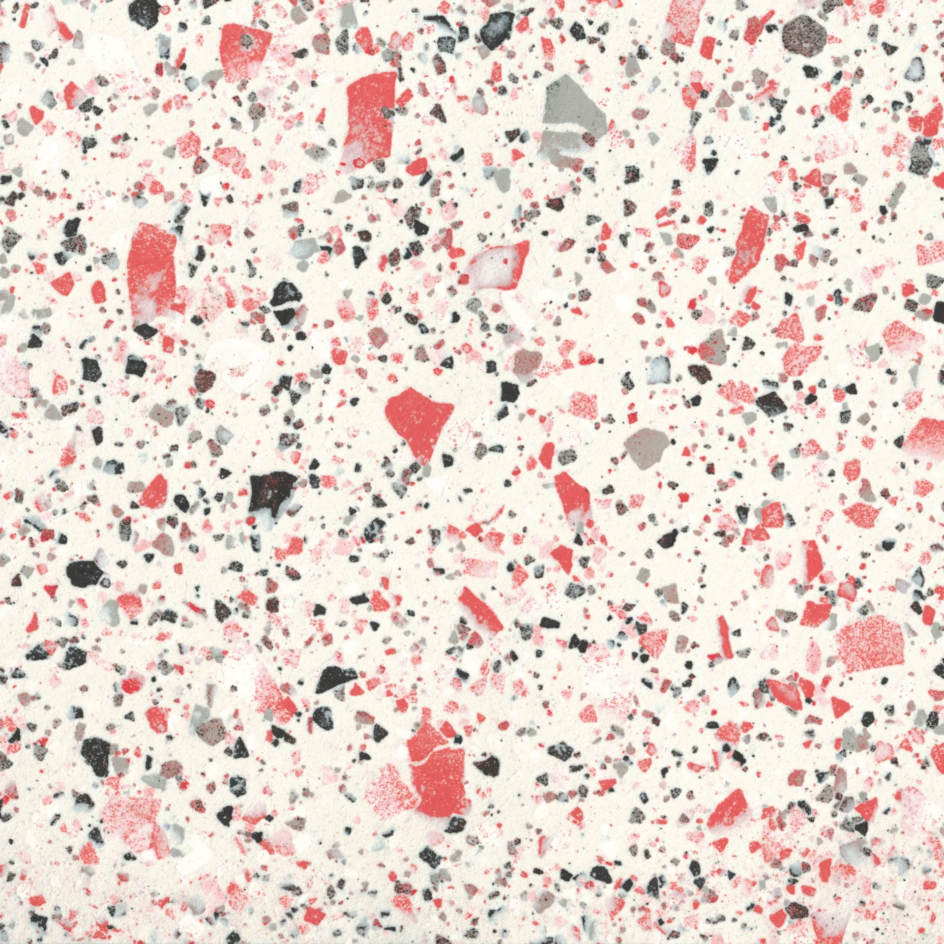 Terrazzo Lusso Coral Full-Bodied Porcelain Tile 60x60cm Matt