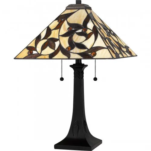 Tiffany 2-Light Table Lamp