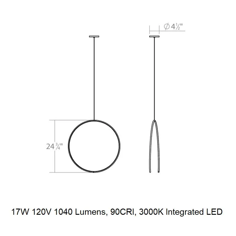 Torc LED Pendant Light
