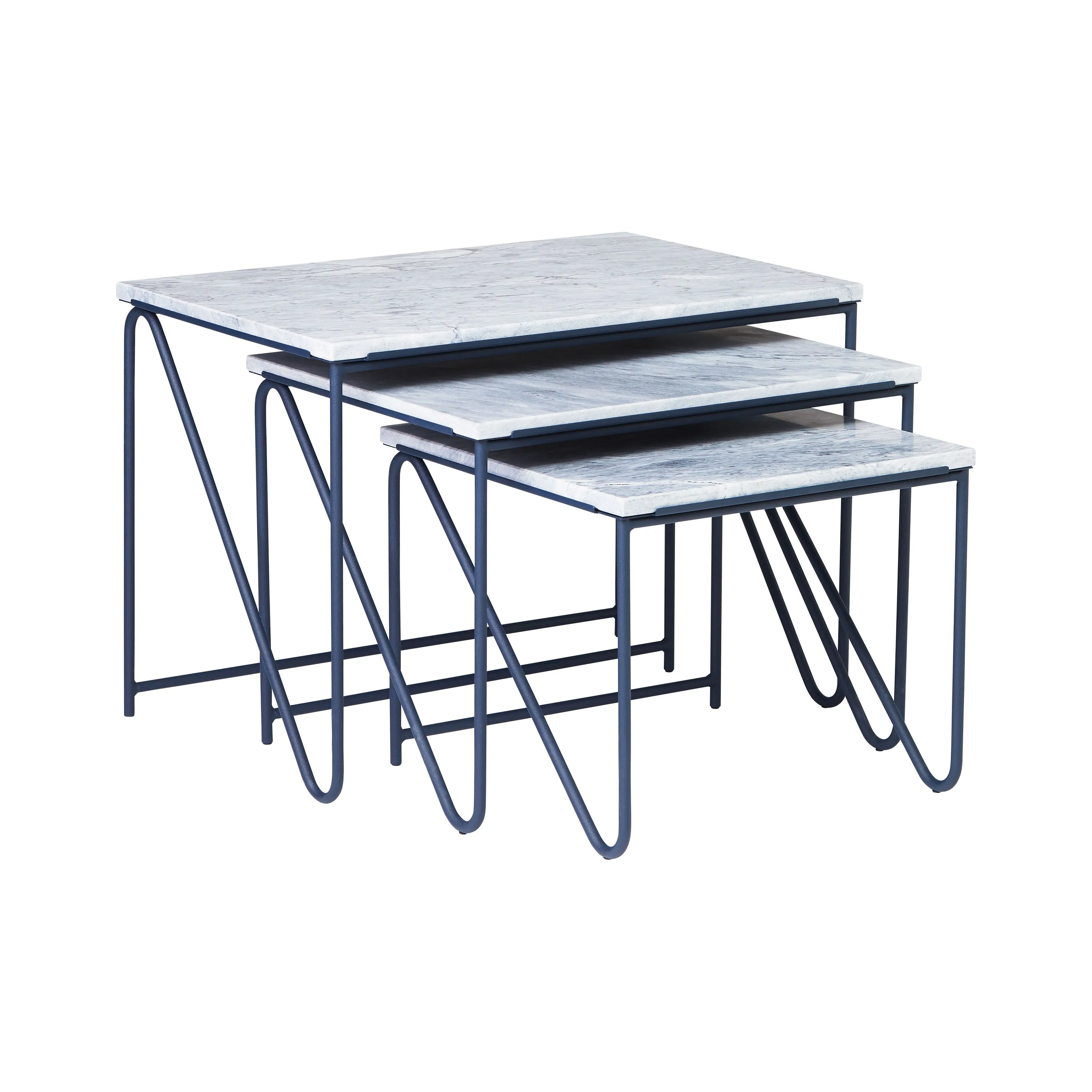 Triptych Nesting Table