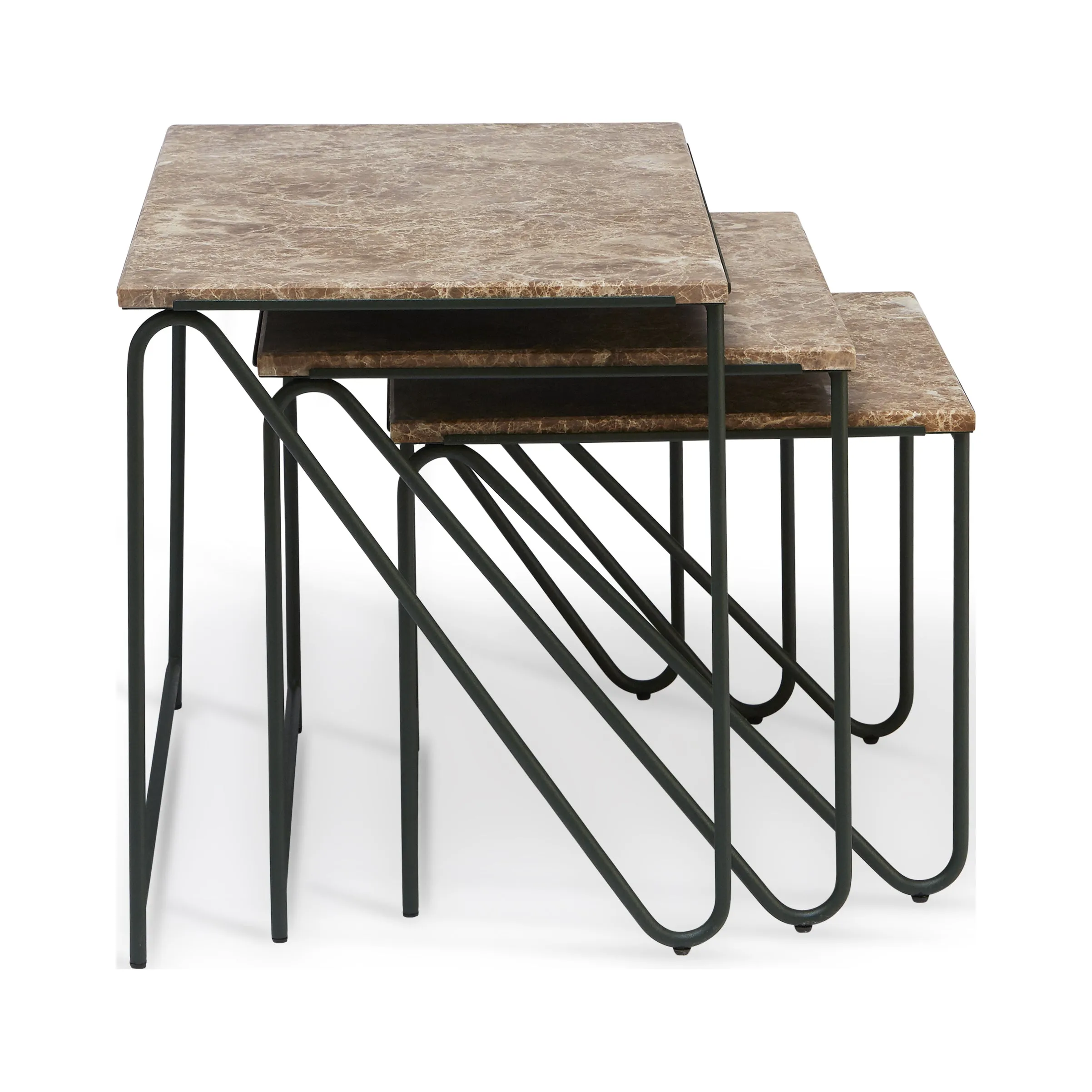 Triptych Nesting Table