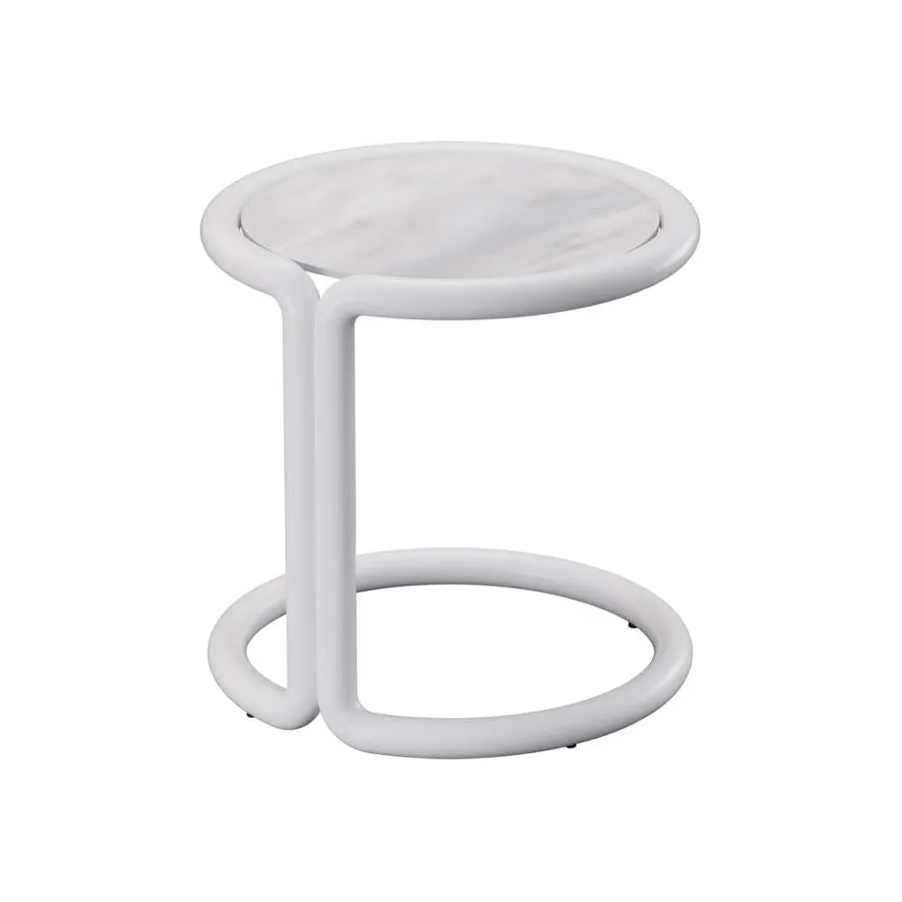 Tube Ceramic Side Table
