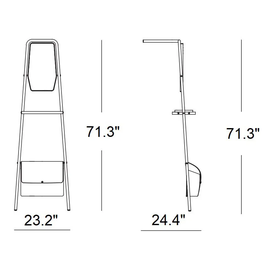 Valet Shelf