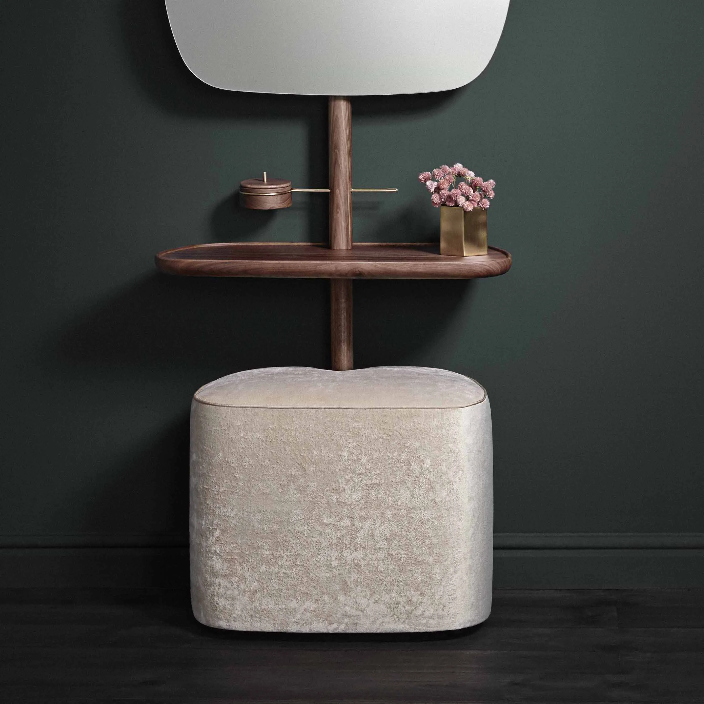 Vanity Pouf