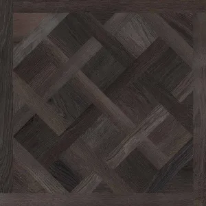 Versailles Mogano Wood Effect Porcelain Tile 80x80cm Matt