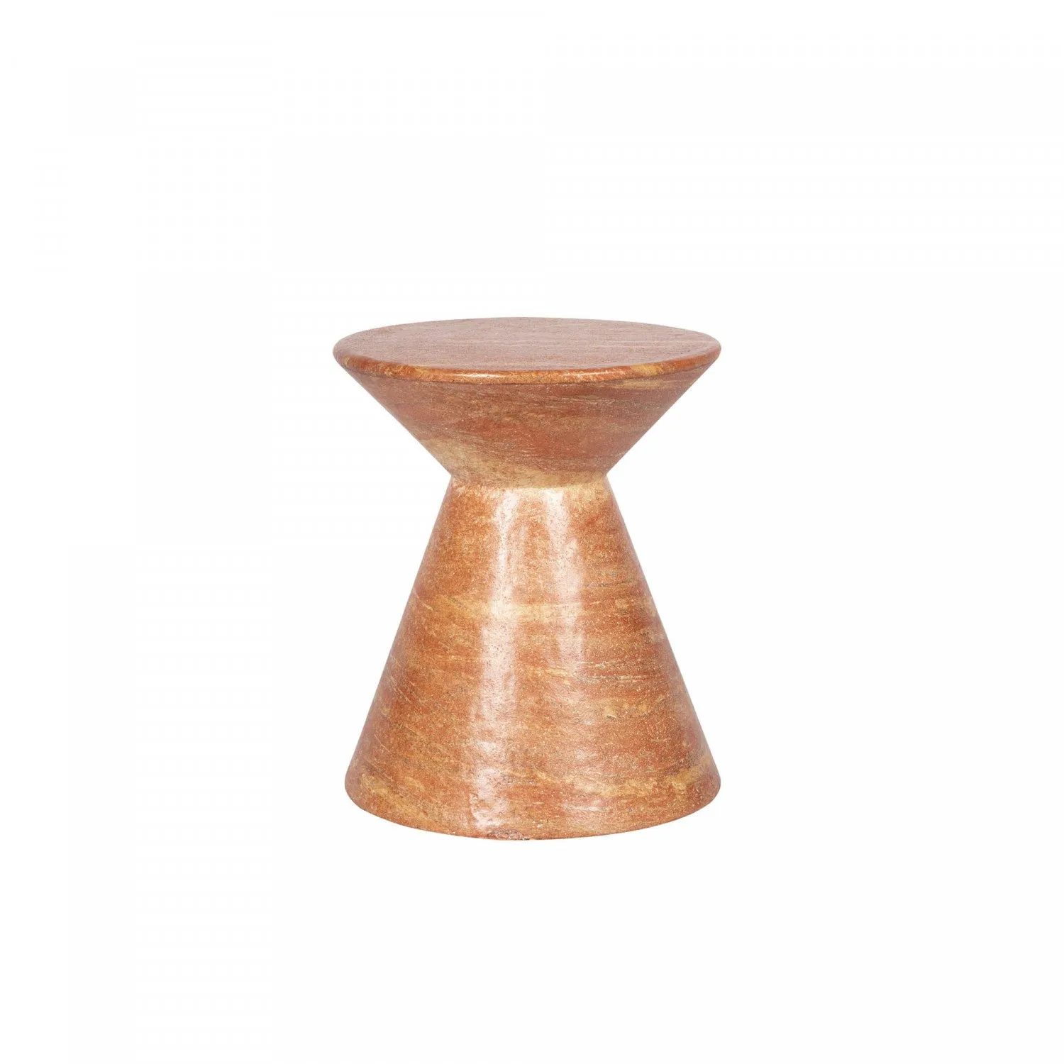 Veylia Side Table - Terra Cotta