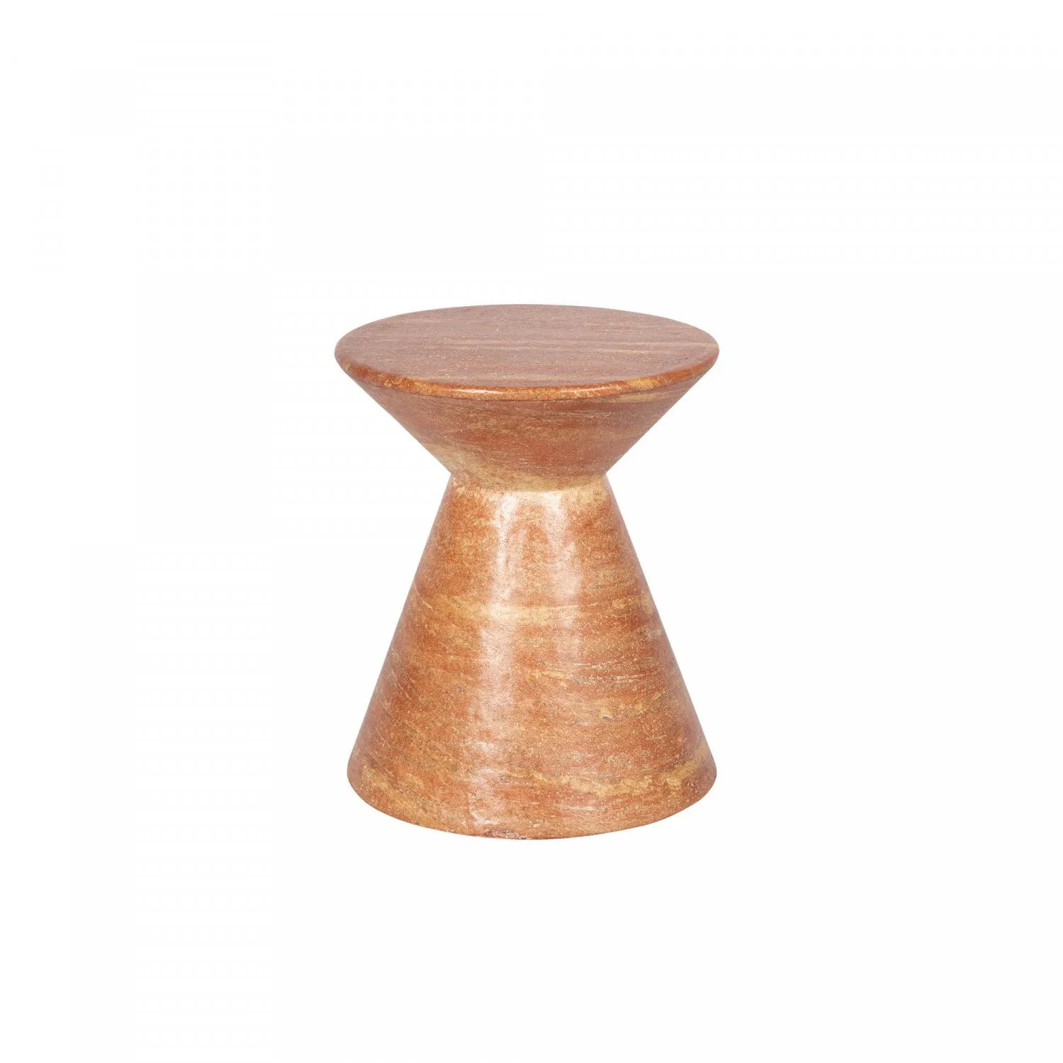 Veylia Side Table - Terra Cotta