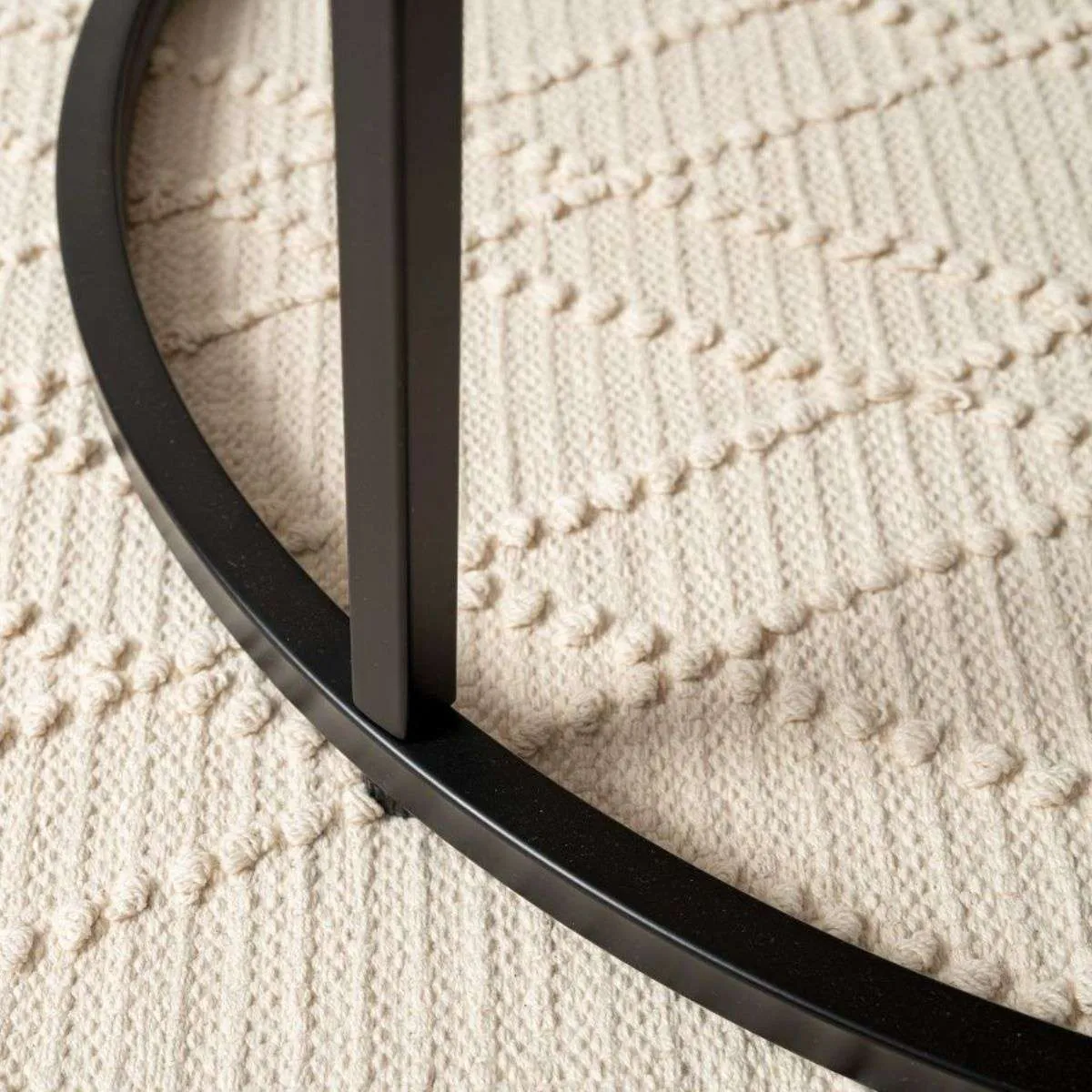 Vigo Nesting Coffee Tables - Black Mocka