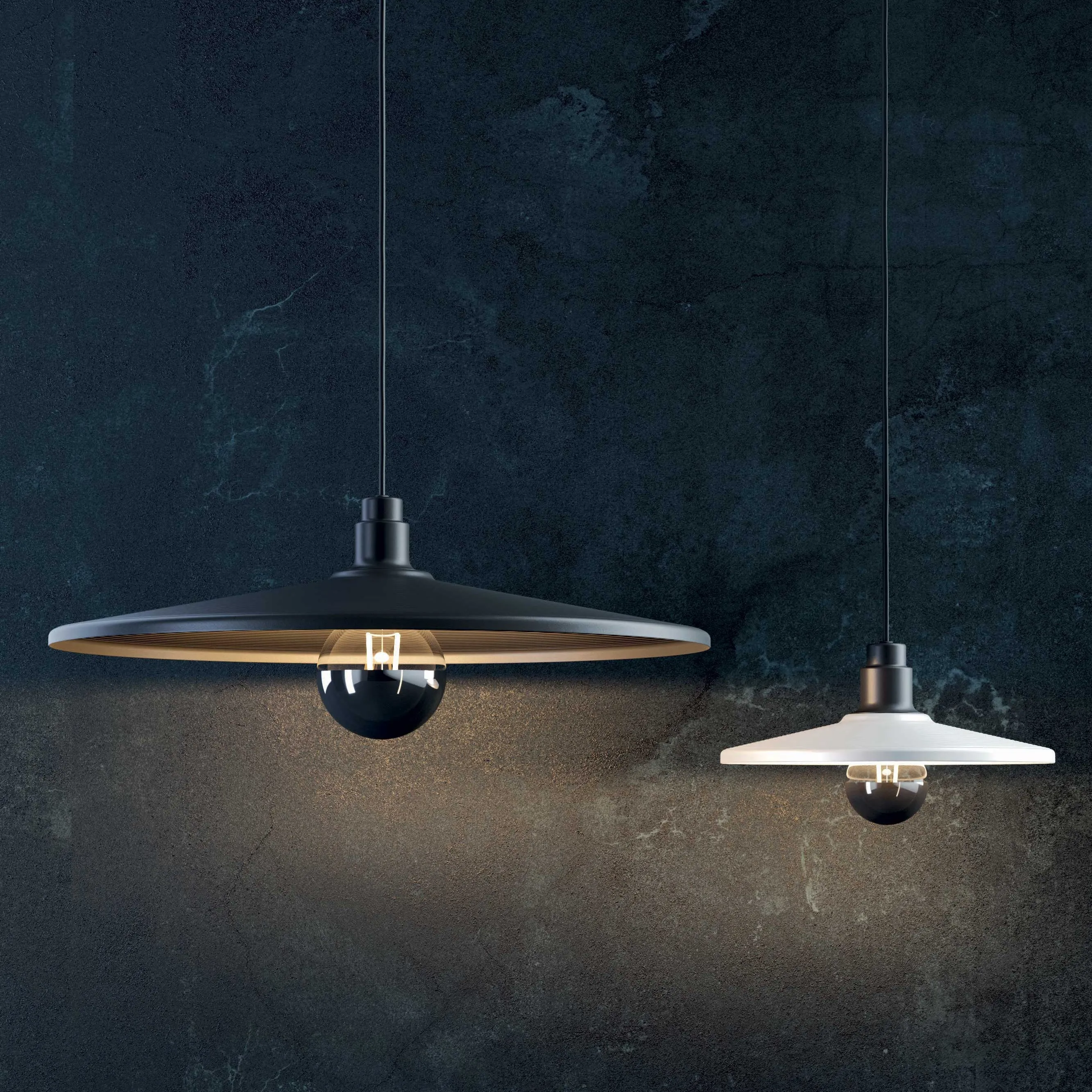 Vinyl Pendant Light