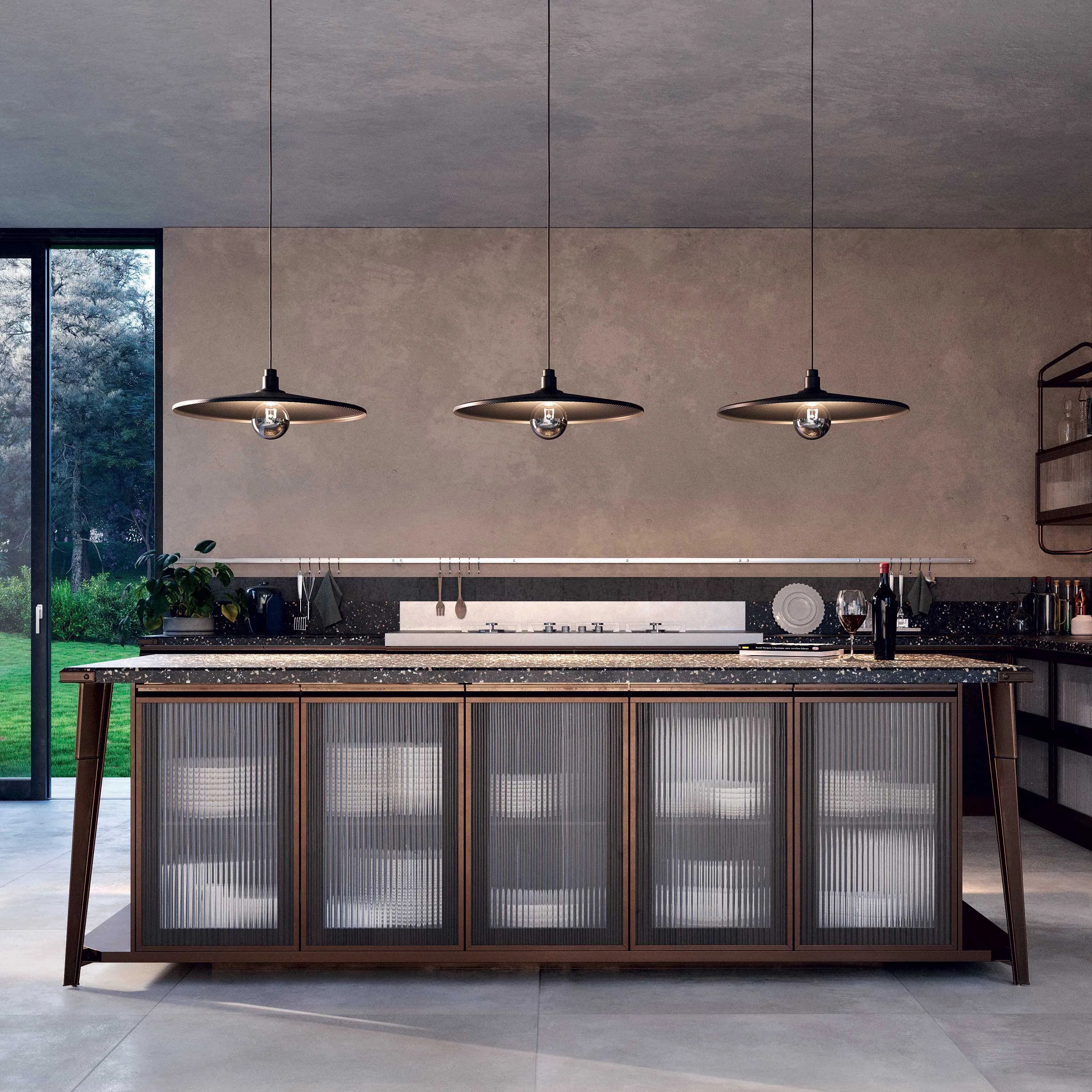 Vinyl Pendant Light