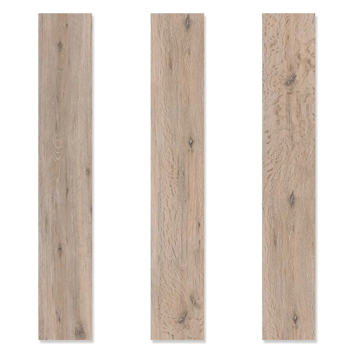 Vives Bowden-R Beige Wood Effect Porcelain Tile 19x120cm Matte