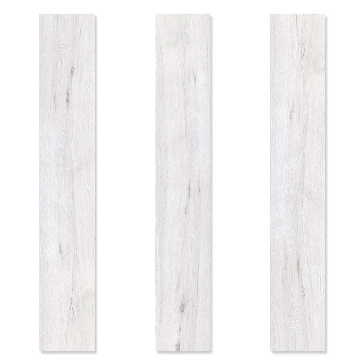 Vives Bowden-R Blanco Wood Effect Porcelain Tile 19x120cm Matte