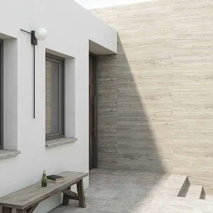 Vives Bowden-R Ceniza Wood Effect Porcelain Tile 19x120cm Matt