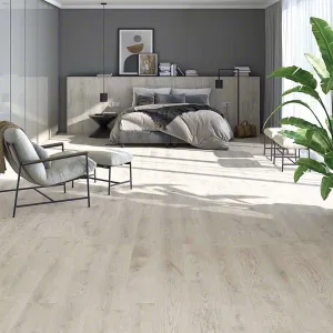 Vives Ottawa-R Gris Wood Effect Porcelain Tile 19x120cm Matt
