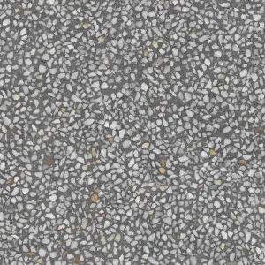 Vives Portofino-R Grafito Terrazzo Effect Porcelain Tile 59x59cm Matt