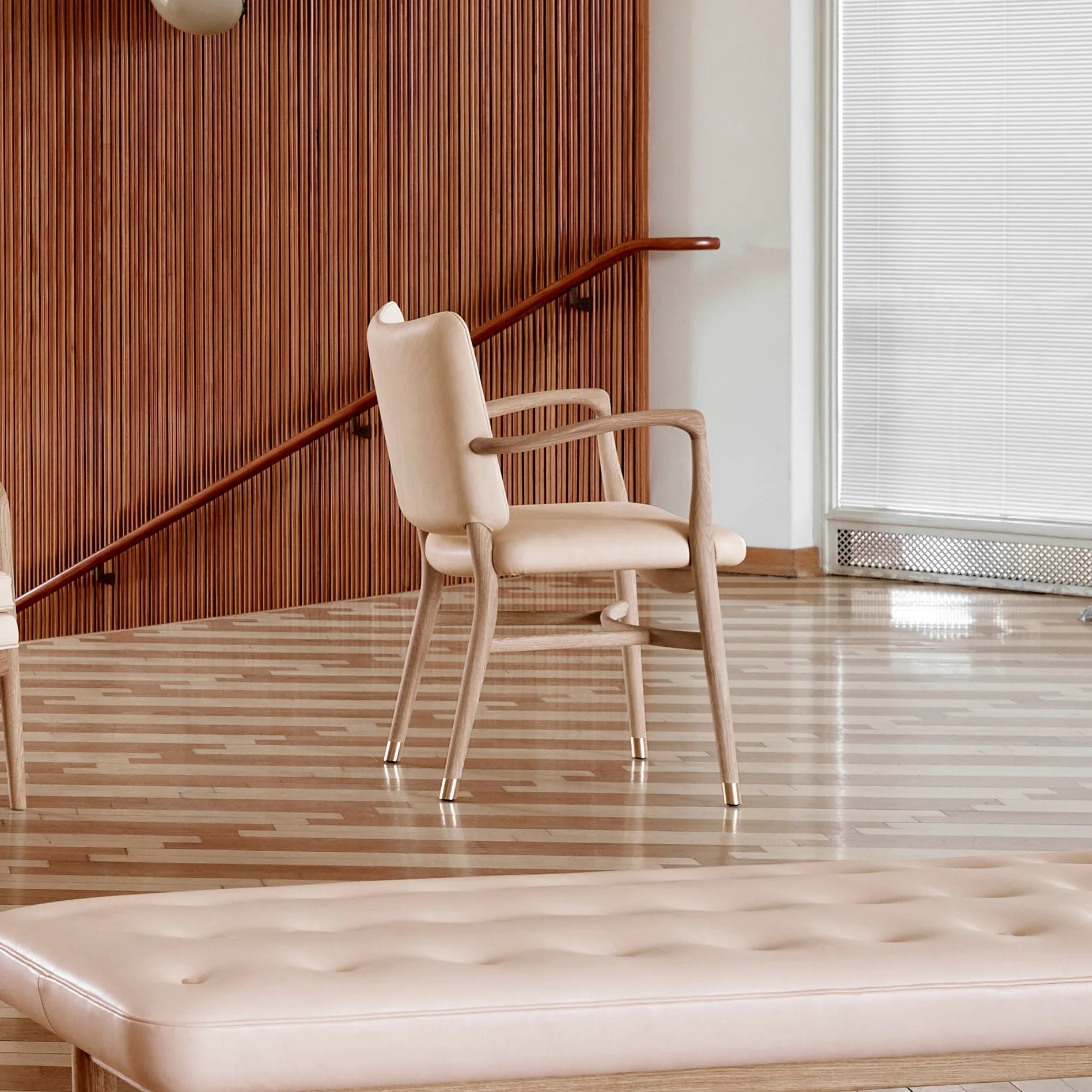 VLA61 Monarch Leather Armchair
