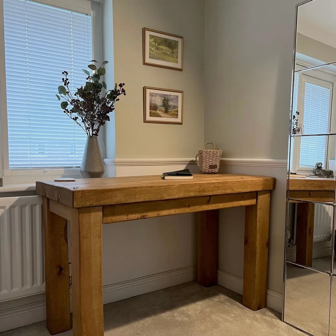 Wansbeck Desk With Drawer Funky Chunky